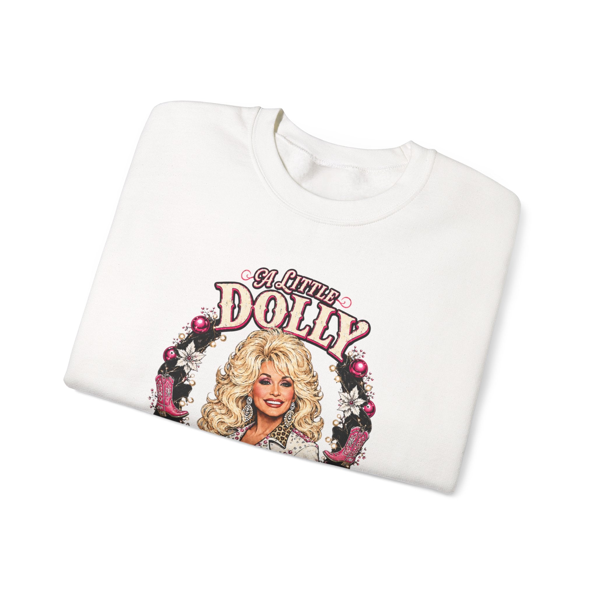 Dolly A Lotta Christmas Crewneck Sweatshirt