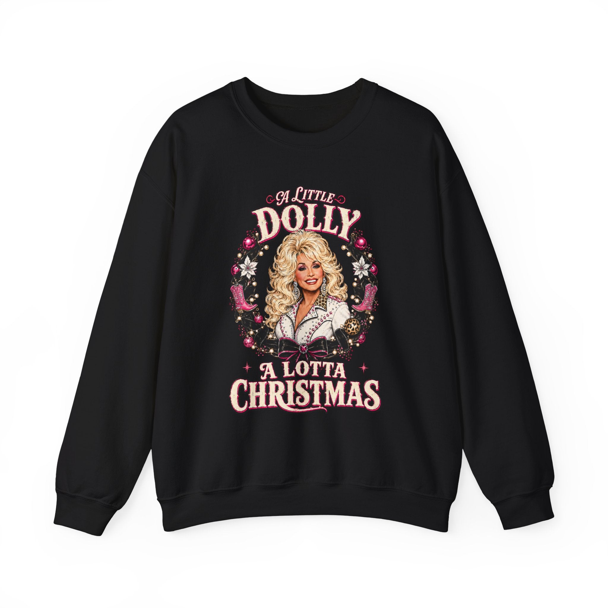 Dolly A Lotta Christmas Crewneck Sweatshirt
