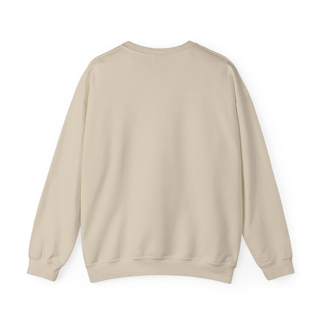 Crewneck Sweatshirt — "Dead Serious About My Dreams" Retro Skull Graphic