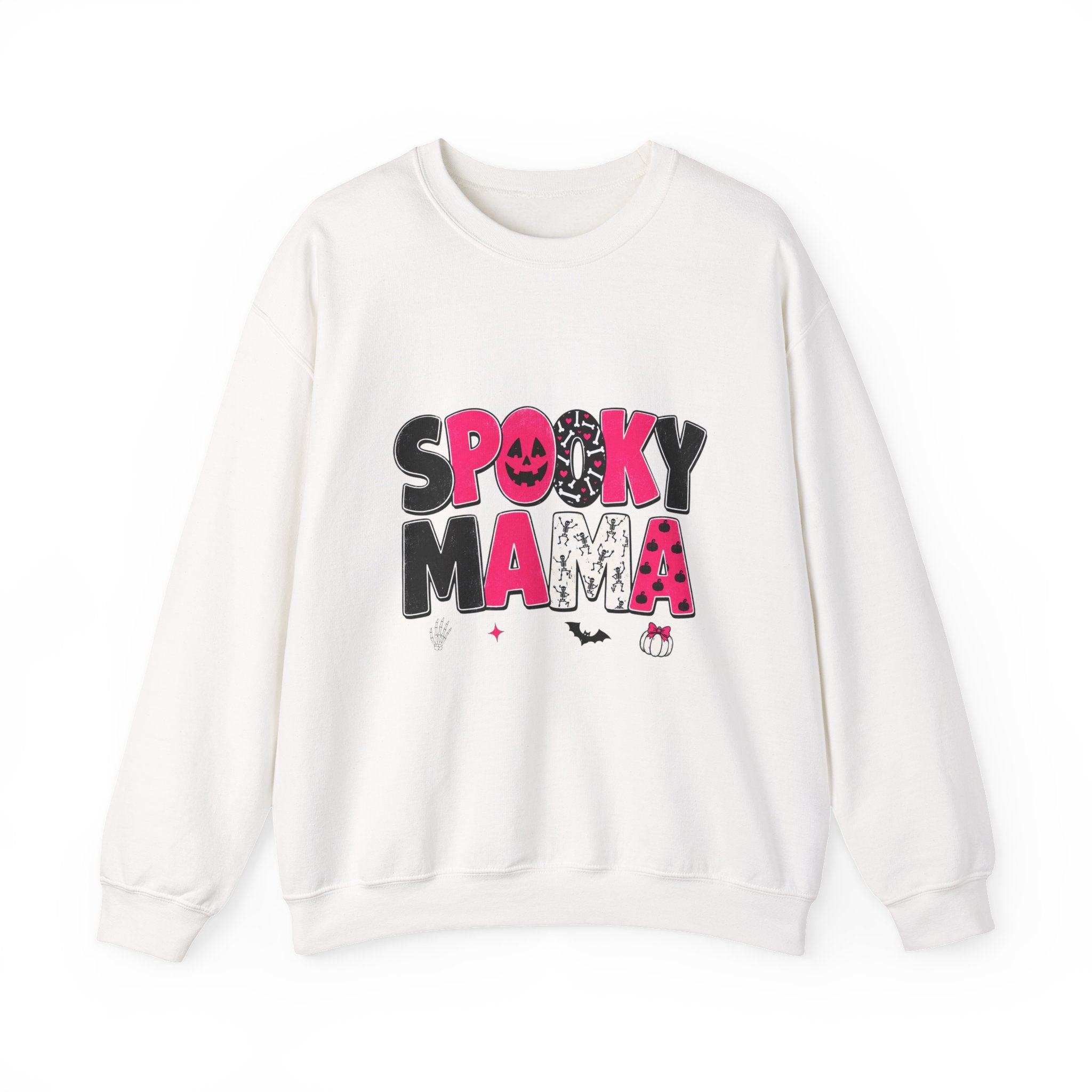 Spooky Mama Sweatshirt — Cute Halloween Mom Crewneck