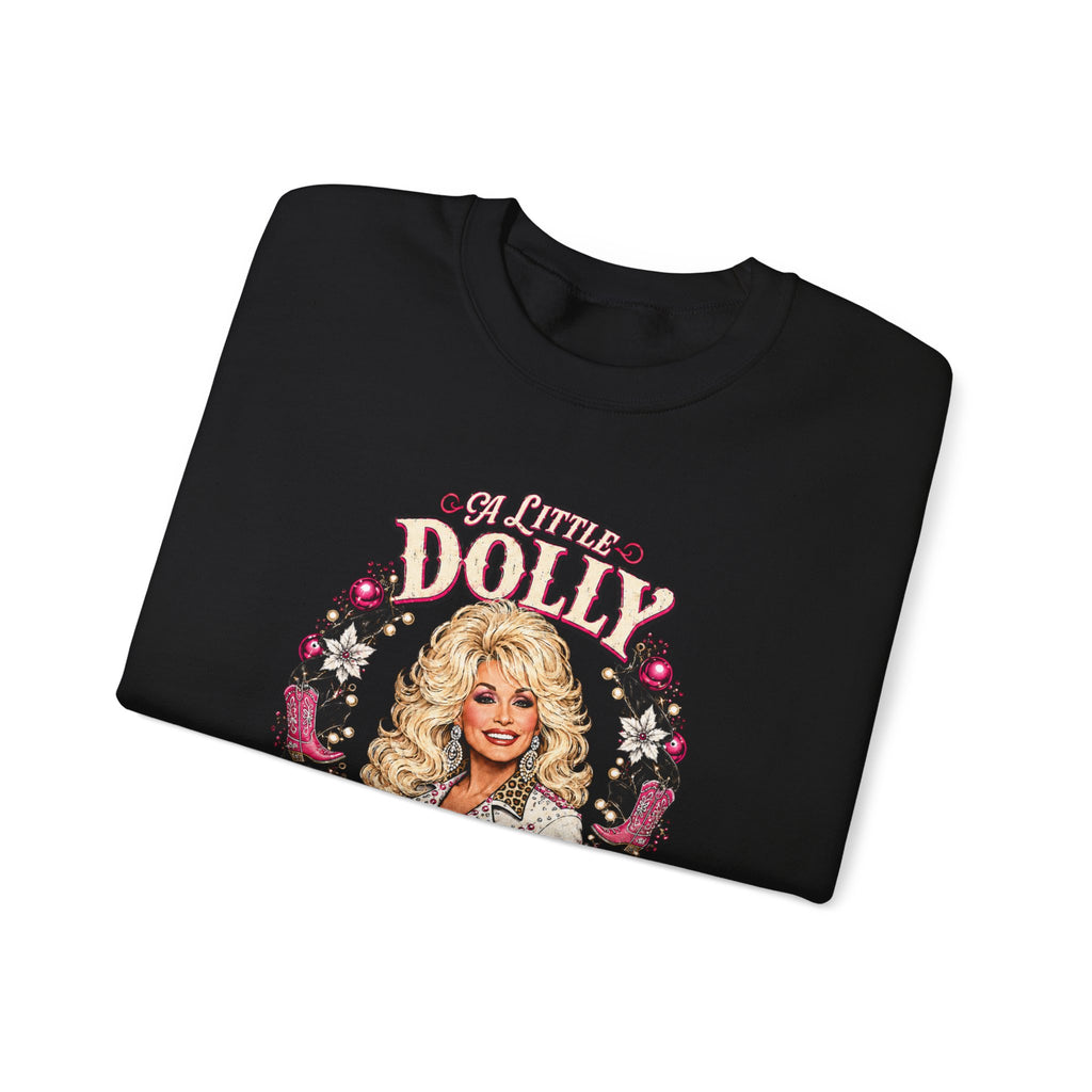 Dolly A Lotta Christmas Crewneck Sweatshirt