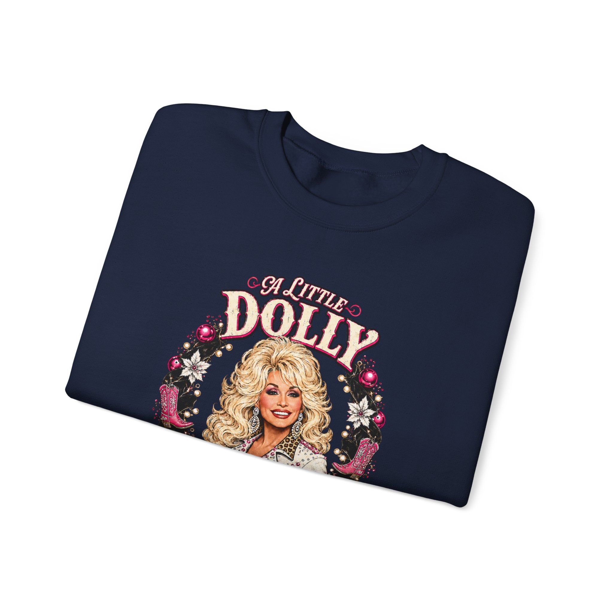 Dolly A Lotta Christmas Crewneck Sweatshirt