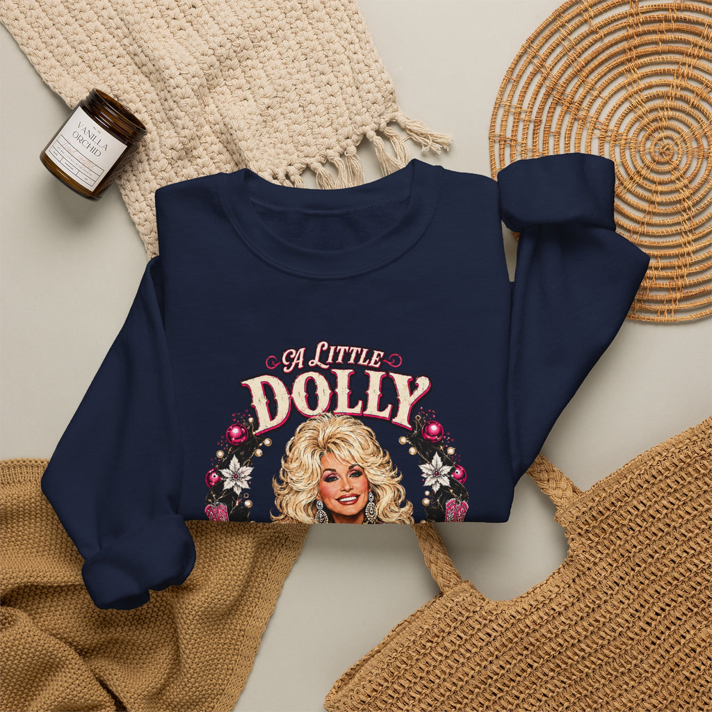 Dolly A Lotta Christmas Crewneck Sweatshirt