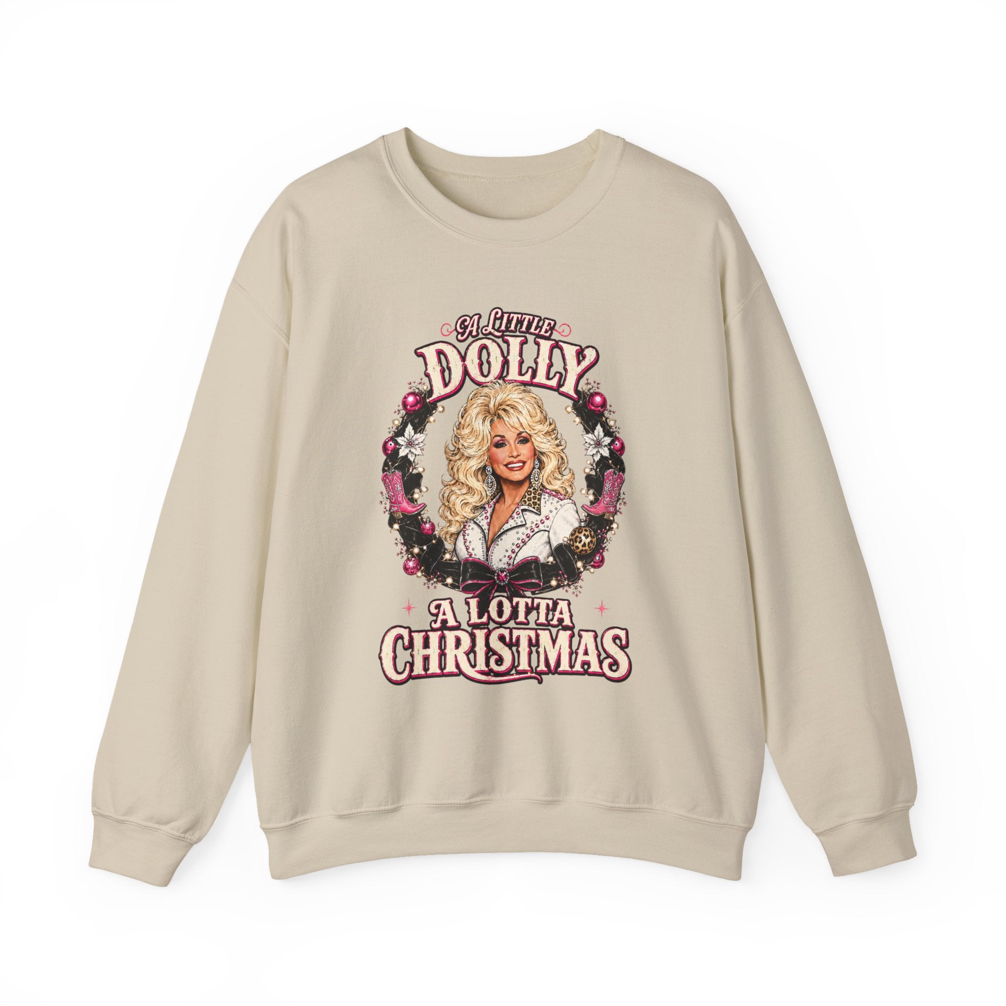 Dolly A Lotta Christmas Crewneck Sweatshirt