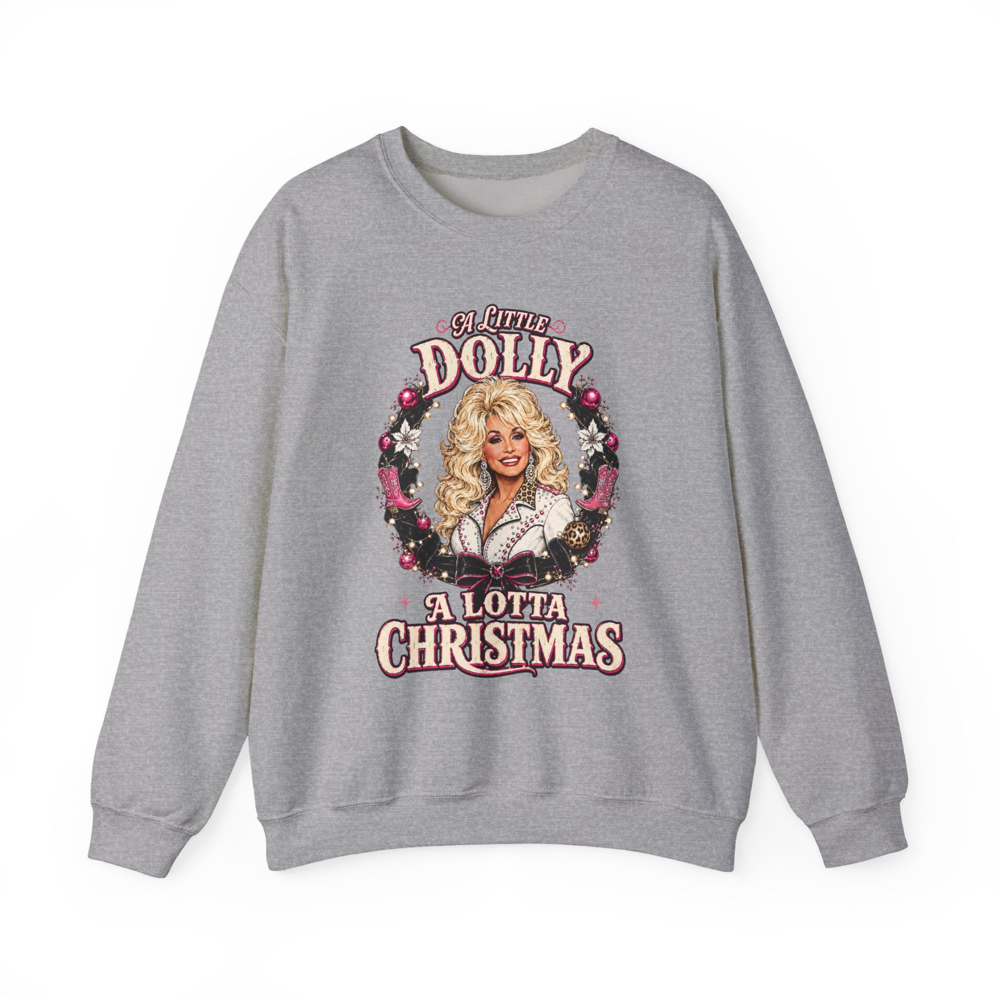 Dolly A Lotta Christmas Crewneck Sweatshirt
