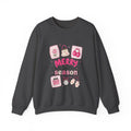 Merry Girl Season Sweatshirt – Cute Pink Holiday Crewneck