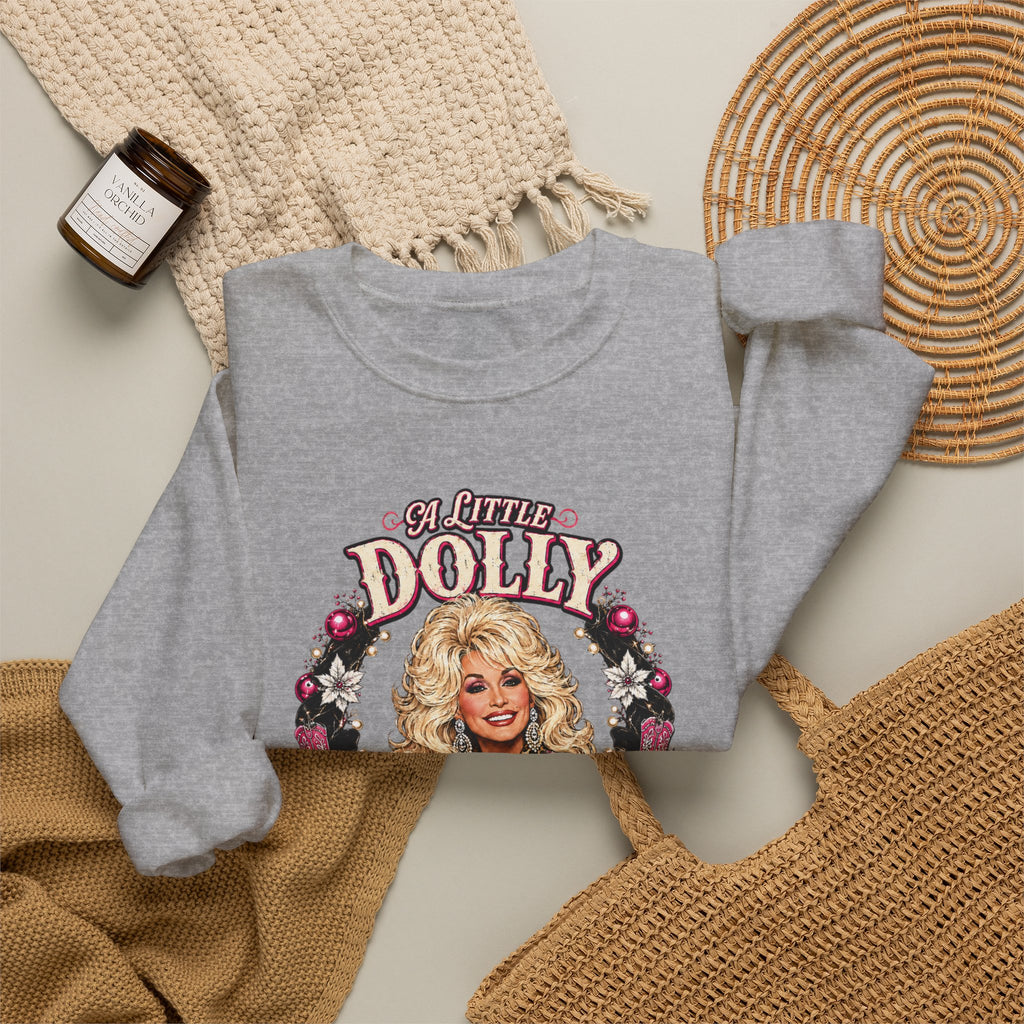 Dolly A Lotta Christmas Crewneck Sweatshirt