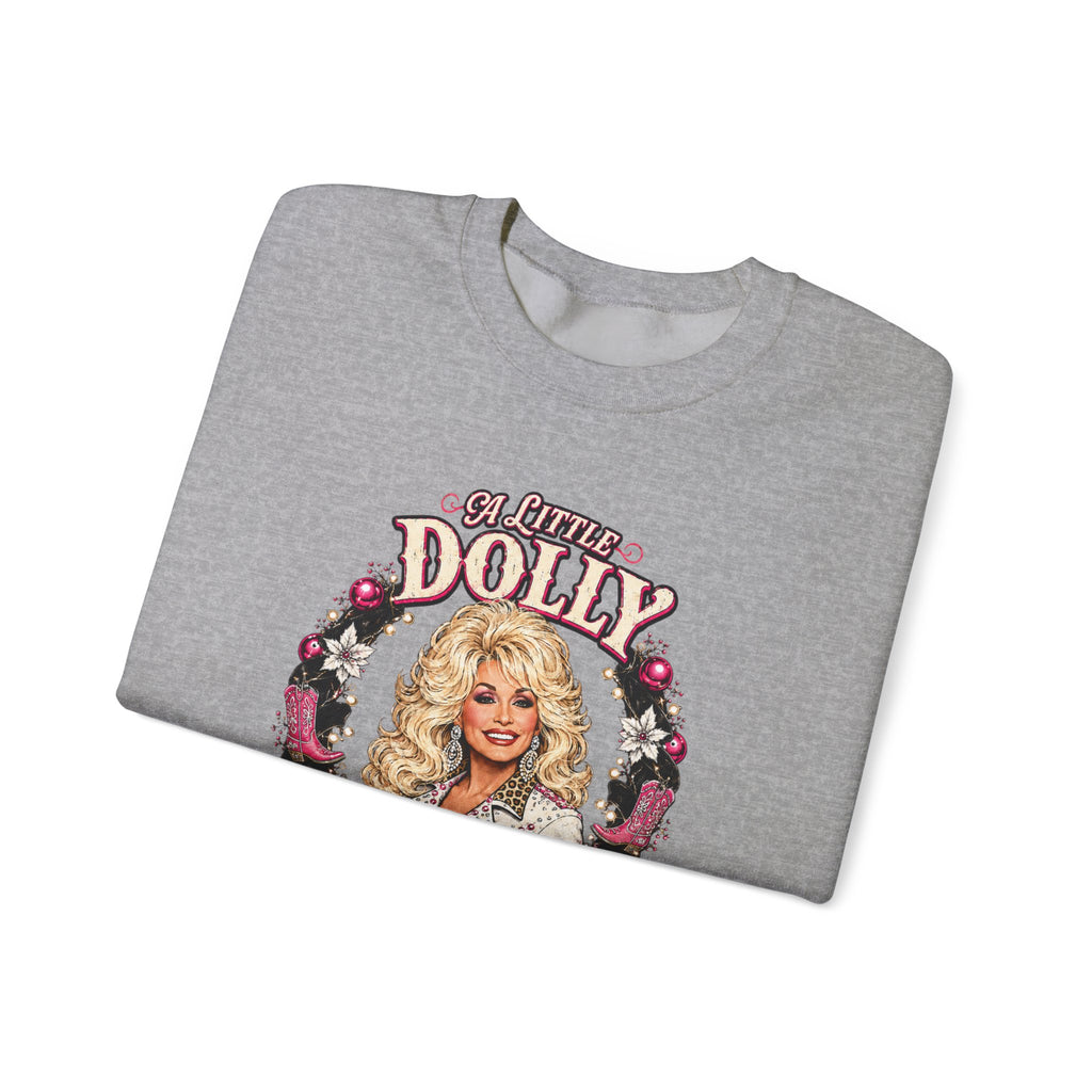 Dolly A Lotta Christmas Crewneck Sweatshirt