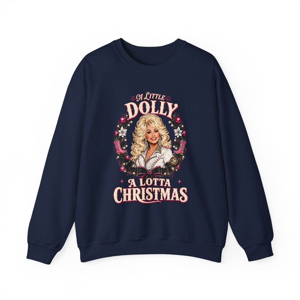 Dolly A Lotta Christmas Crewneck Sweatshirt