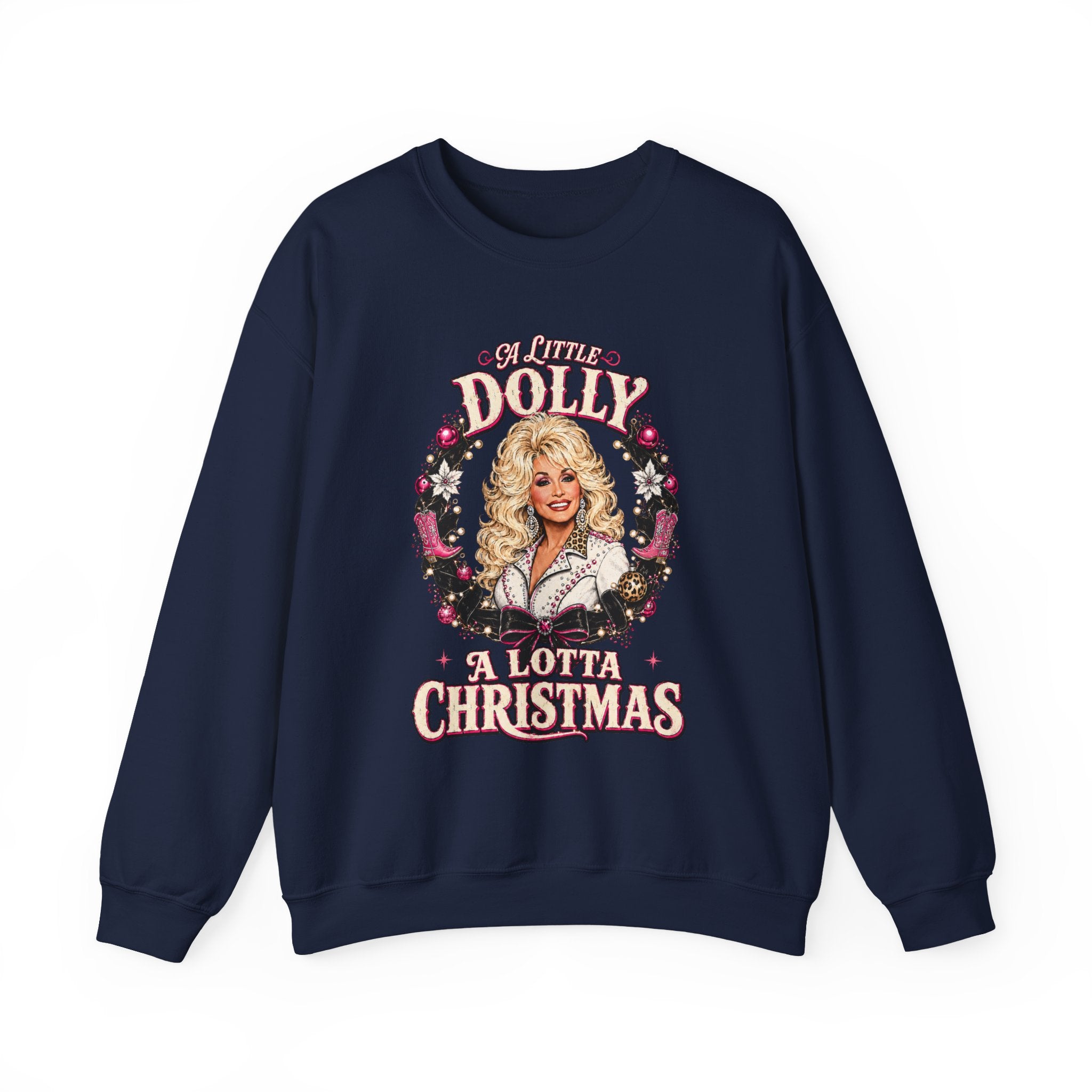 Dolly A Lotta Christmas Crewneck Sweatshirt