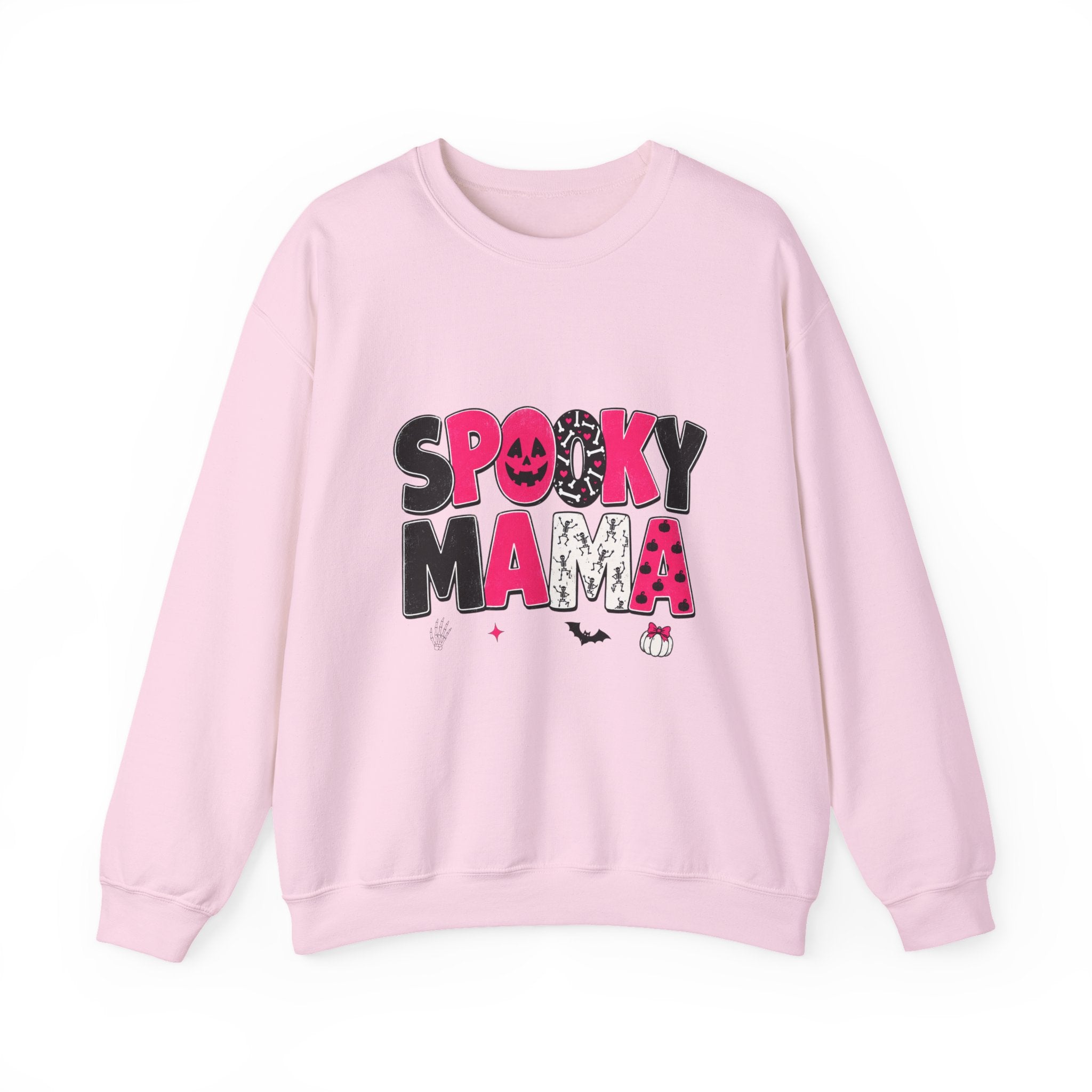 Spooky Mama Sweatshirt — Cute Halloween Mom Crewneck